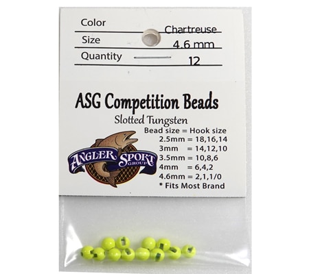 NEW ASG Bead Chartreuse 4.6mm