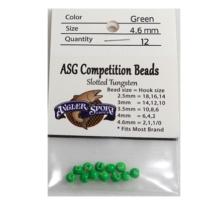 NEW ASG Bead Green 4.6mm