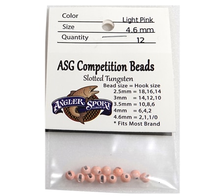 NEW ASG Bead Light Pink 4.6mmm